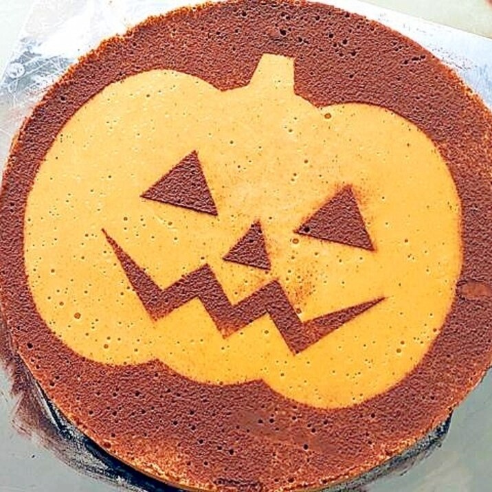 ハロウィンにも！南瓜のシンプルレアチーズケーキ♪